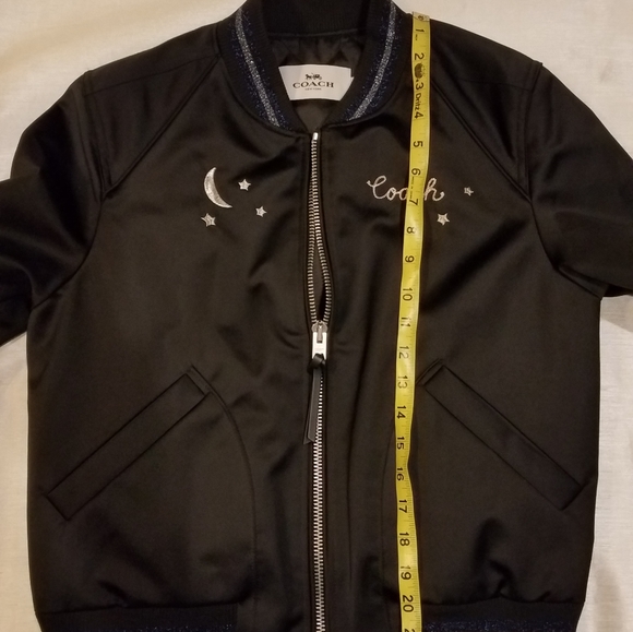 Coach City Sky Cropped Jacket Rainbow - Picture 6 of 16